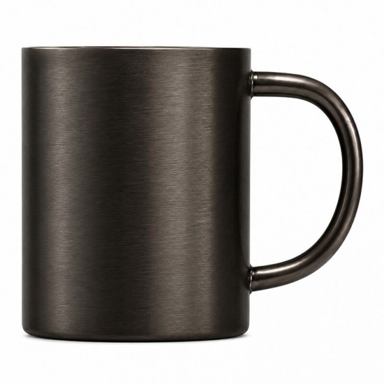 Стальная кружка с двойными стенками Altai, gun metal