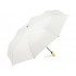 Зонт складной 5429 ÖkoBrella из бамбука, полуавтомат,белый