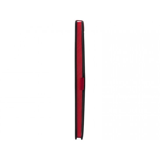 Блокнот ColorNote Black, твердая обложка A5, 80 листов, черный с красным