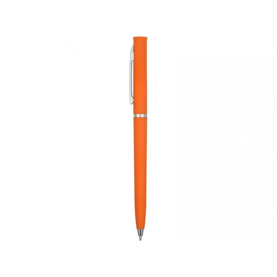 Ручка шариковая Navi soft-touch, оранжевый