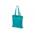 Сумка для шопинга Carryme 140 хлопковая, 140 г/м2, бирюзовый 320C NEW