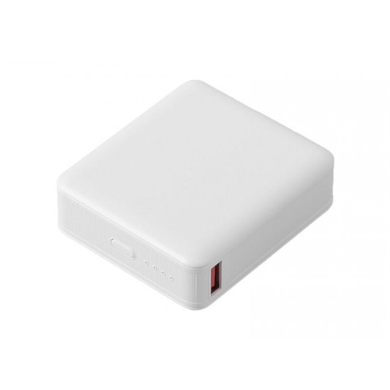Внешний аккумулятор Brick 10 с быстрой зарядкой QC/PD, 10000 мАч, белый