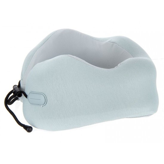Подушка для путешествий с эффектом памяти Memo Pillow PRO M/L English Blue