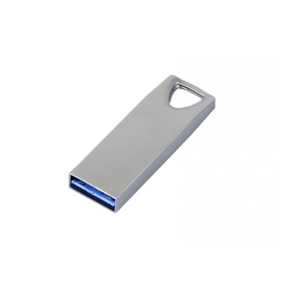 USB 2.0-флешка на 512 Мбайт с мини чипом, компактный дизайн, стильное отверстие для цепочки
