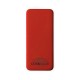 Внешний аккумулятор Kris soft touch, 10000mAh (Красный)