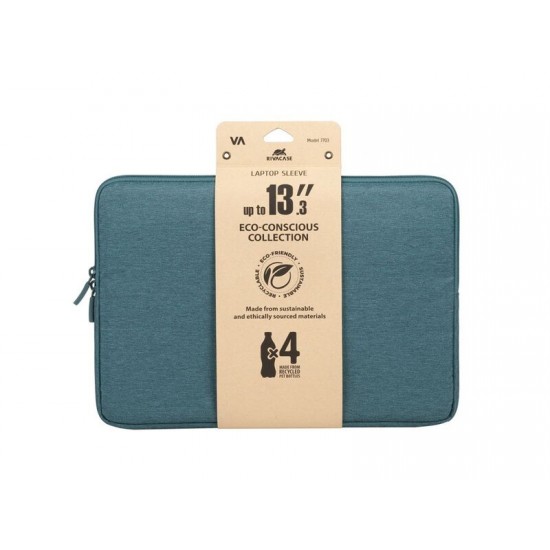 RIVACASE 7703 aquamarine ECO чехол для ноутбука 13.3-14 / 12