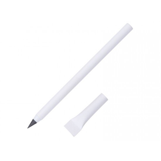 Вечный карандаш из переработанной бумаги Recycled pencil, белый