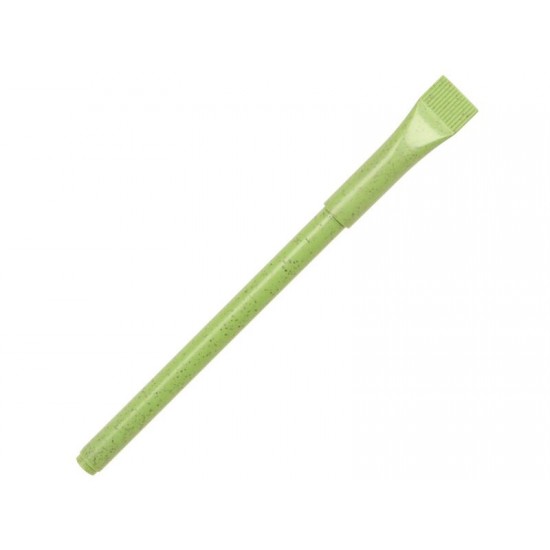 Ручка шариковая из пшеницы и пластика Plant, зеленый