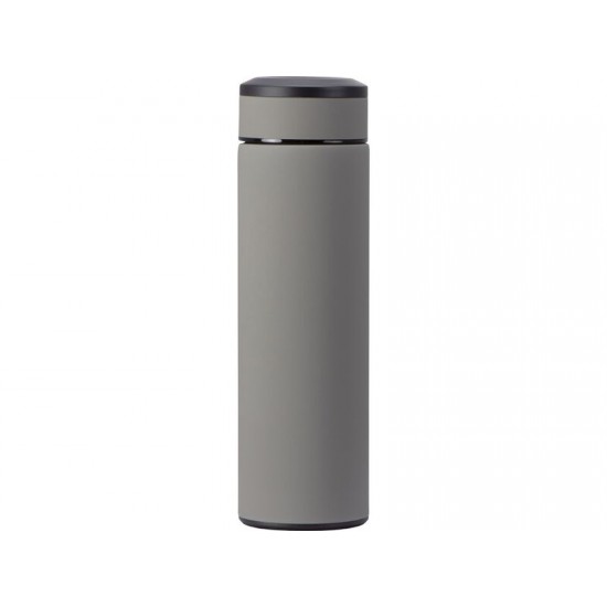 Вакуумный термос Vacuum Flask C1, soft touch, 420мл, серый