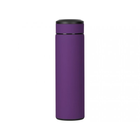 Вакуумный термос Vacuum Flask C1, soft touch, 420мл, фиолетовый