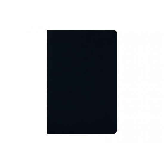 Бизнес тетрадь А5 Megapolis flex 60 л. soft touch клетка, темно-синий navy