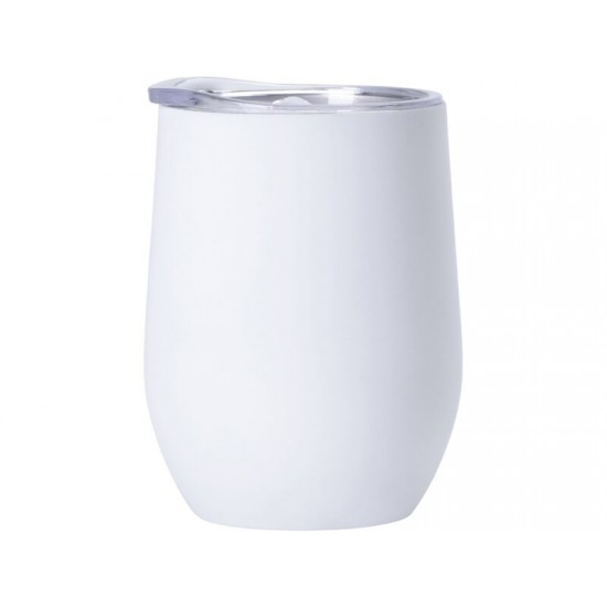 Термокружка Vacuum mug C1, soft touch, 370мл, белый