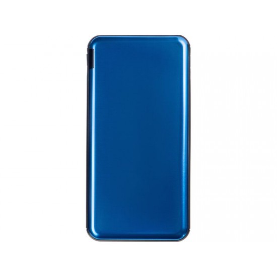 Внешний аккумулятор Forge, Evolt, металл, 10000mah, синий
