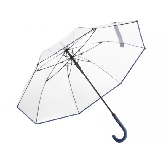 Зонт 7112 AC regular umbrella FARE® Pure  transparent-navy