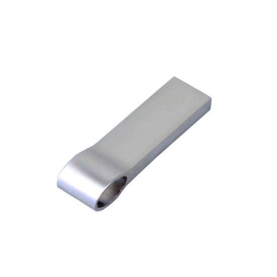 USB 2.0-флешка на 16 Гб с мини чипом, компактный дизайн, боковое отверстие для цепочки