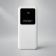 Внешний аккумулятор Kris soft touch, 10000mAh (Белый)