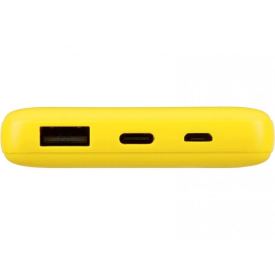 Внешний аккумулятор Powerbank C2, 10000 mAh, желтый