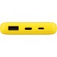 Внешний аккумулятор Powerbank C2, 10000 mAh, желтый