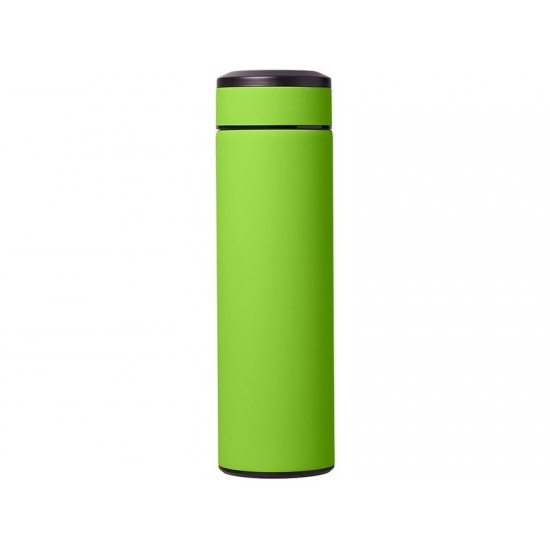 Вакуумный термос Vacuum Flask C1, soft touch, 420мл, зеленое яблоко