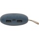 Универсальное зарядное устройство power bank в форме камня. 7800MAH. Dark gray