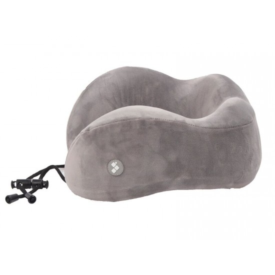 Подушка для путешествий с эффектом памяти Мемо Bluewinder Grey