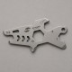 Мини-мультитул карманный Stinger, 60 x 31 мм, 5 функций, акула, нержавеющая сталь, серебристый, в блистере
