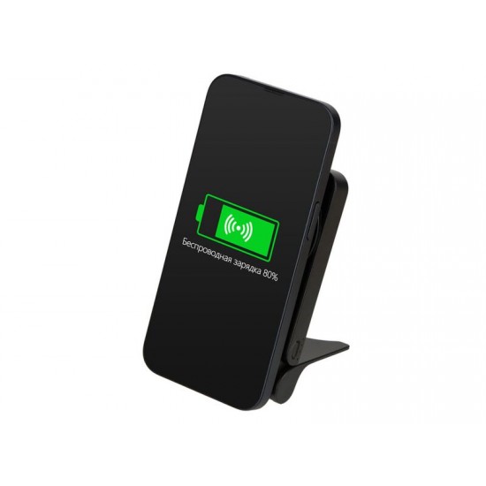 Внешний магнитный аккумулятор MagnIQ, черный, 5000 mAh