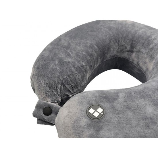 Подушка для путешествий с эффектом памяти Мемо Drowsy Grey