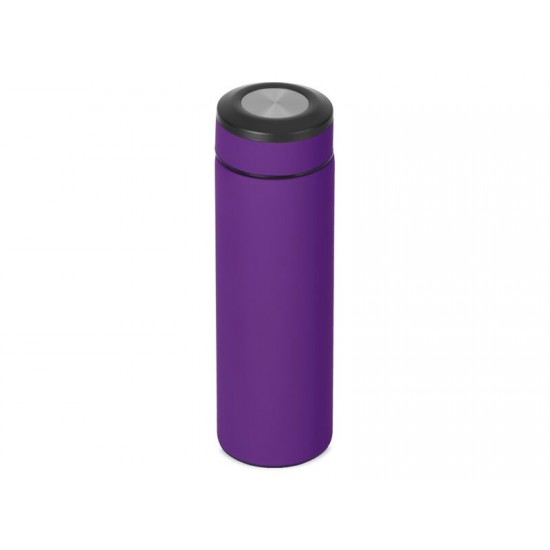 Вакуумный термос Vacuum Flask C1, soft touch, 420мл, фиолетовый