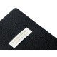 Еженедельник недатированный А6 Black с нашивкой, черный