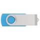 Флеш-карта USB 2.0 16 Gb Квебек, голубой