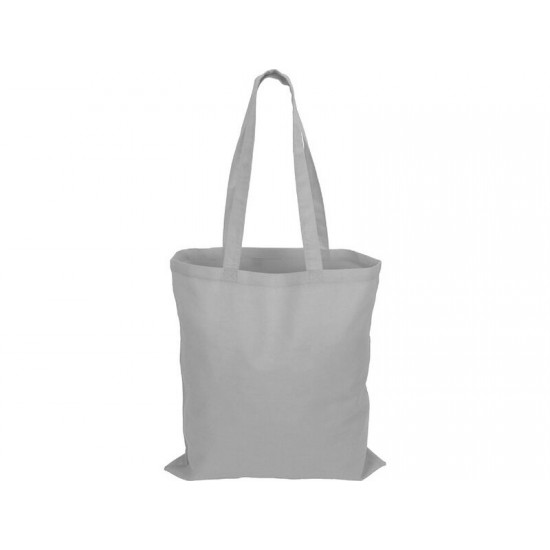 Сумка для шопинга Carryme 140 хлопковая, 140 г/м2, серый