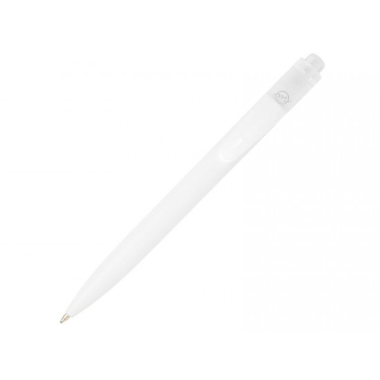 Шариковая ручка Thalaasa из океанического пластика, белый прозрачный/белый
