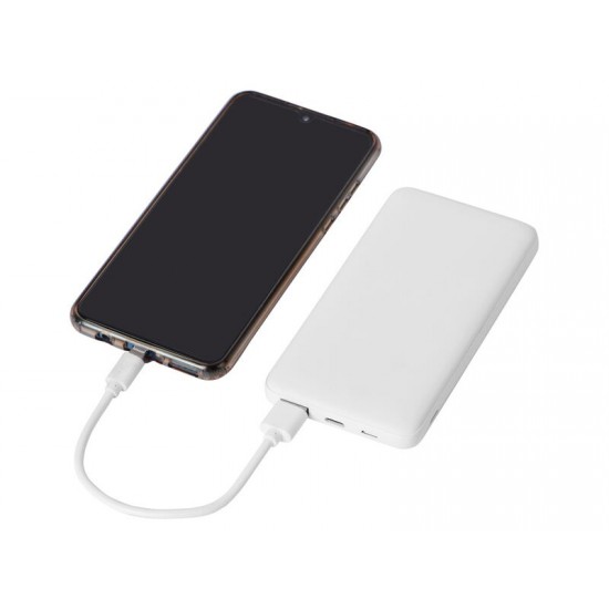 Портативное зарядное устройство, 10 000 mah, белый