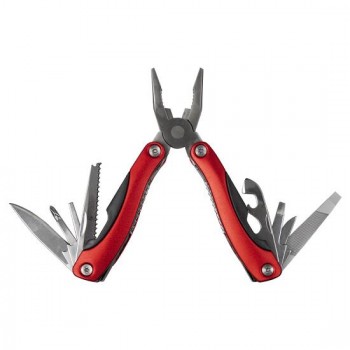 Мультитул Tools Birmingham (мультиинструмент) 11 в 1 c чехлом, в подарочной коробке, красный