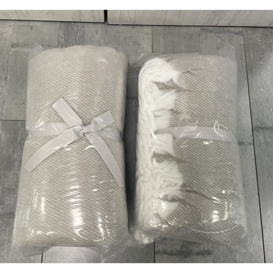 Плед акриловый Super Soft Nature размер 120*160 см, серый, плотность 450гр/м2 Плед акриловый Super Soft Nature размер 120*160 см, серый, плотность 450гр/м2