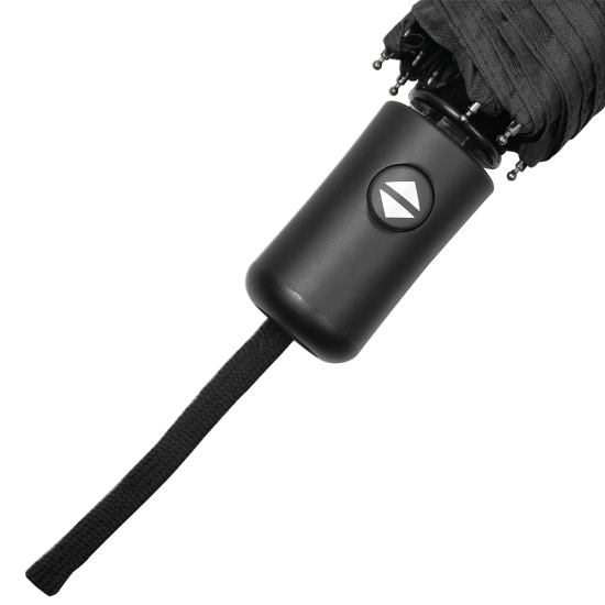 Зонт складной автоматический Forest Optimum, диаметр 108 см, 8 панелей, черный