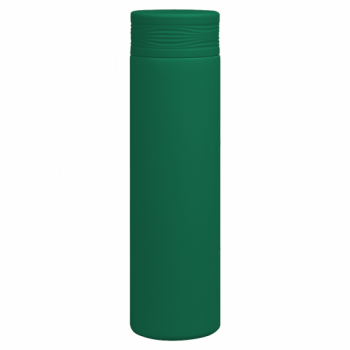 Термос Balance вакуумный стальной, 500 мл, пластиковая крышка, зеленый, матовый