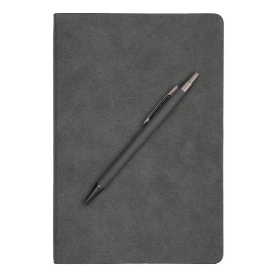 Набор подарочный Solution Superior Duo (ежедневник Flexy Nuba, ручка Gray Stone)