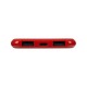 Aккумулятор Uniscend Half Day Type-C 5000 мAч, красный Aккумулятор Uniscend Half Day Type-C 5000 мAч, красный