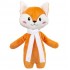 Мягкая игрушка Beastie Toys, лисенок с белым шарфом
