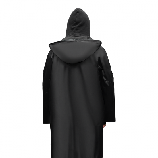Дождевик Belfast Bi-color, материал PVC, размер M-L, черно-черный