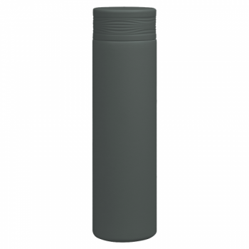 Термос Balance вакуумный стальной, 500 мл, пластиковая крышка, темно-серый, матовый