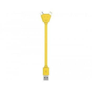 USB-переходник XOOPAR Y CABLE, желтый