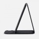 Подставка для смартфона с беспроводной зарядкой Kickstand, серая