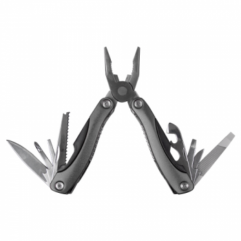 Мультитул Tools Birmingham (мультиинструмент) 11 в 1 c чехлом, в подарочной коробке, серый