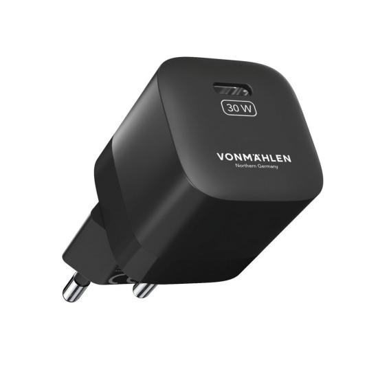 Зарядное устройство Vonmahlen Allroundo GaN, черное