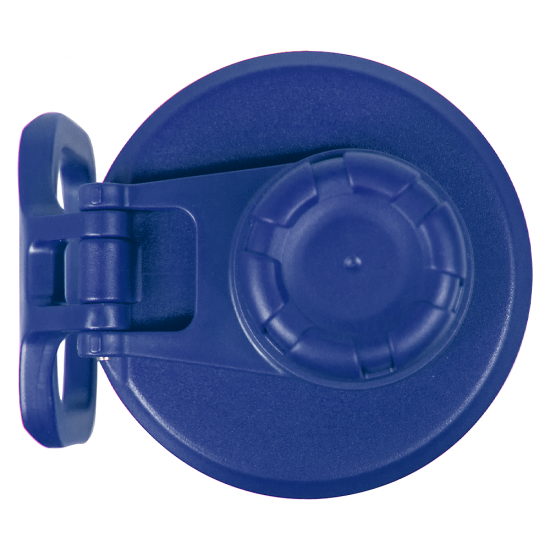 Бутылка для воды Oslo, 700 мл, пластиковая, с силиконовым кольцом, синяя Бутылка для воды Oslo, 700 мл, пластиковая, с силиконовым кольцом, синяя