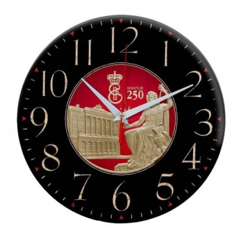 Часы стеклянные на заказ Time Wheel