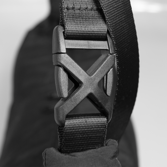 Сумка нейлоновая  Messenger Bag Comfort Travel, черная Сумка нейлоновая  Messenger Bag Comfort Travel, черная